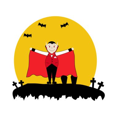 vampir illüstrasyon