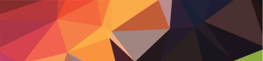 arka plan tasarım Origami stil ve soyut mozaik degrade dolgu rengi ile geometrik arka plan. dikdörtgen 