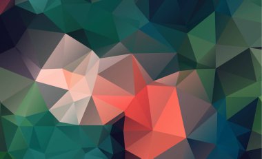 Poligonal illüstrasyon, soyut olan üçgen oluşur. Üçgen tasarım işiniz için. Geometrik arka plan 