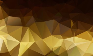 Hafif Turuncu vektör, düşük polimer kristal zemin. Çokgen tasarım modeli. Düşük poligon çizimi, düşük çokgen arkaplan.