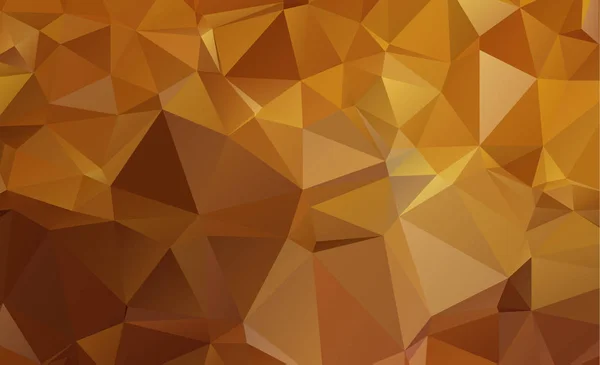 Светло Оранжевый Вектор Низкий Полярный Фон Дизайн Многоугольника Низкий Уровень — стоковый вектор