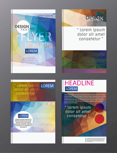 flyer design business annual report brochure template. cover presentation abstract background for business, magazines,