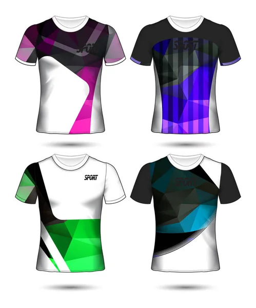 Ensemble Modèle Maillot Football Maillot Football Style Shirt Conception Votre — Image vectorielle