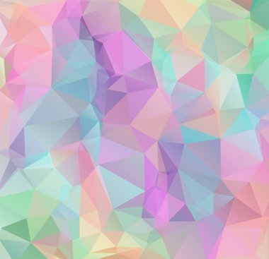 Soyut Geometrik arkaplanlar Tam Renkli