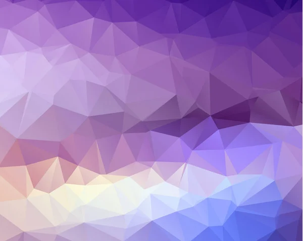 Üçgen grafiklerden çok renkli mor, pembe poligonal illüstrasyon. Geometrik arka plan 