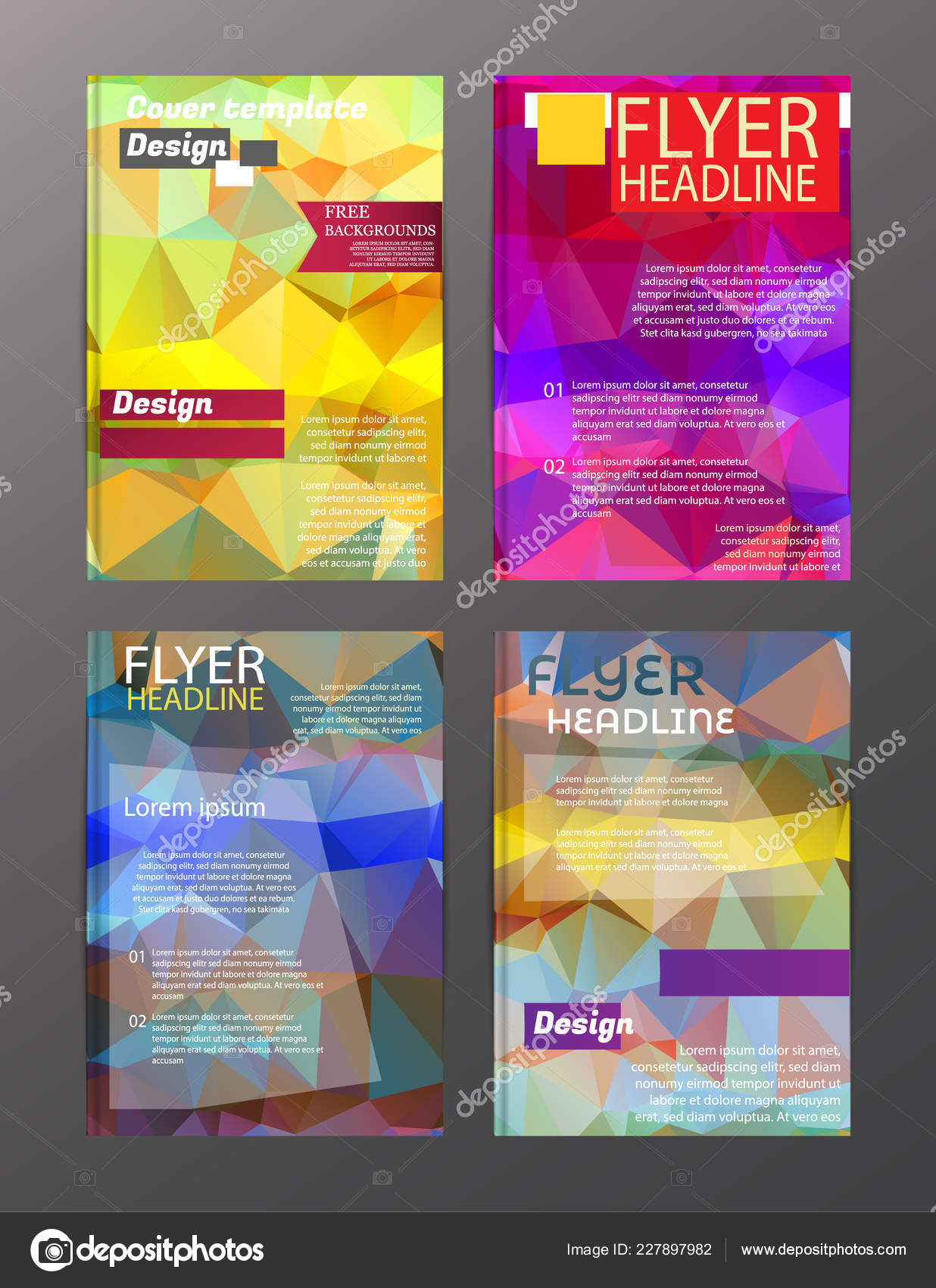 Vektor Broschure Flyer Design Layout Vorlagen Abstrakt Stockvektor C Prathumphon2512 Gmail Com