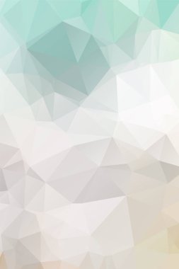 -Üçgen düşük poli desen - poligonal geometrik soyut arka plan tam renkli spektrum gökkuşağı