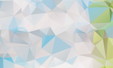 Düşük çokgen üçgen desen arka plan