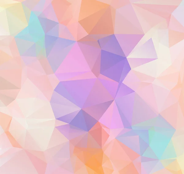 Аннотация Geometric Polygonal Background Triangle Low Poly Pattern Full Color — стоковый вектор