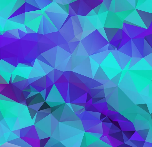 Аннотация Geometric Polygonal Background Triangle Low Poly Pattern Full Color — стоковый вектор