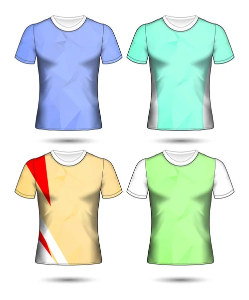 Conjunto de kit de fútbol o plantilla de camiseta de fútbol para club de fútbol — Vector de stock