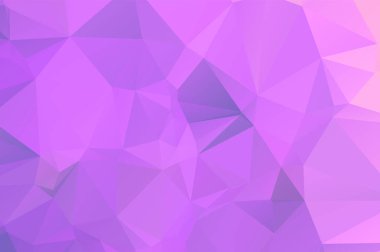 Açık mor vektör Çokgen soyut zemin. Gr ile Çokgen