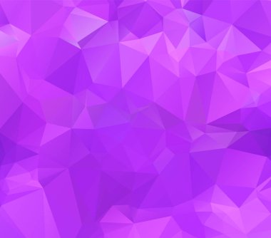 Açık mor vektör Çokgen soyut zemin. Gr ile Çokgen