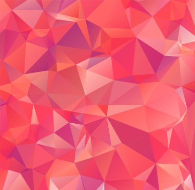 Açık turuncu vektör modern geometrik soyut arka plan, mult