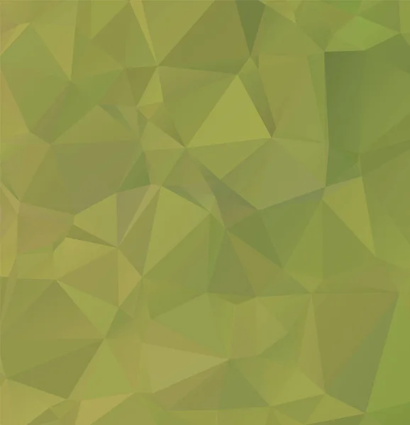 Licht groene vector veelhoek abstracte achtergrond. Veelhoekige abstracte — Stockvector