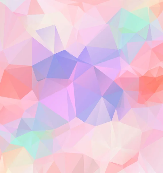 Světle růžový vektor moderního geometrického abstraktního pozadí, Multické — Stockový vektor