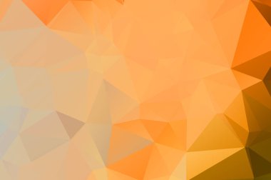 Soyut çok renkli altın sarı arka plan. Vektör Çokgen d