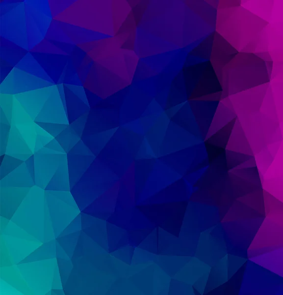 Abstrakt flerfarvet fuld farve regnbue baggrund. Vektorpolygo – Stock-vektor