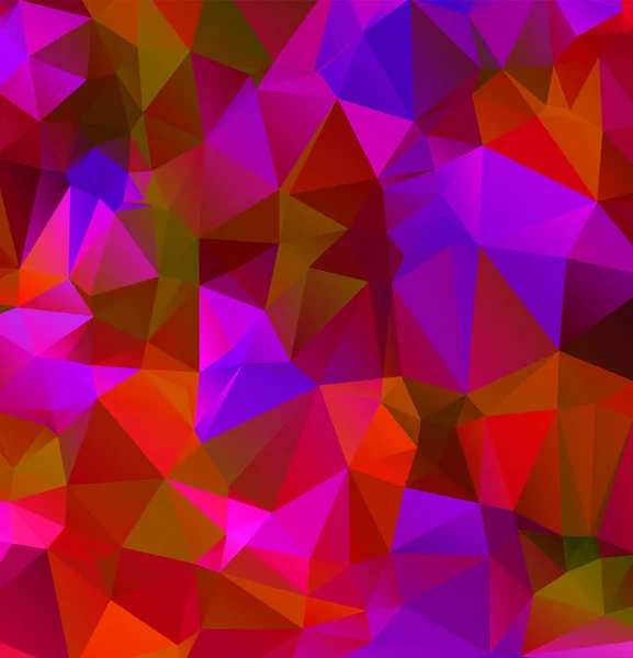 Fondo de arco iris multicolor abstracto a todo color. Poligo vectorial — Archivo Imágenes Vectoriales