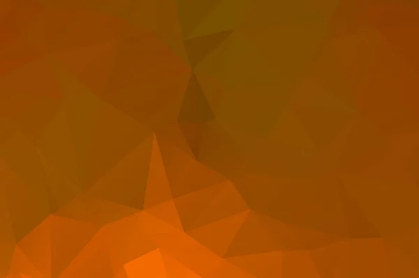 Абстрактный многоцветный оранжевый и красный фон. Векторные многоугольники — стоковый вектор