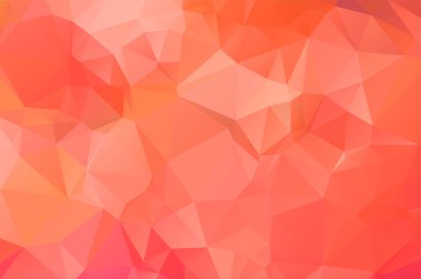 Açık turuncu vektör modern geometrik soyut arka plan, mult