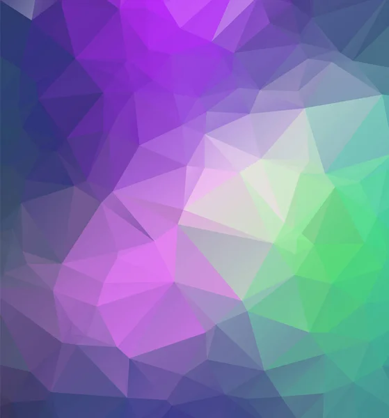 Fond abstrait de polygone vecteur violet clair. Polygonale avec gr — Image vectorielle
