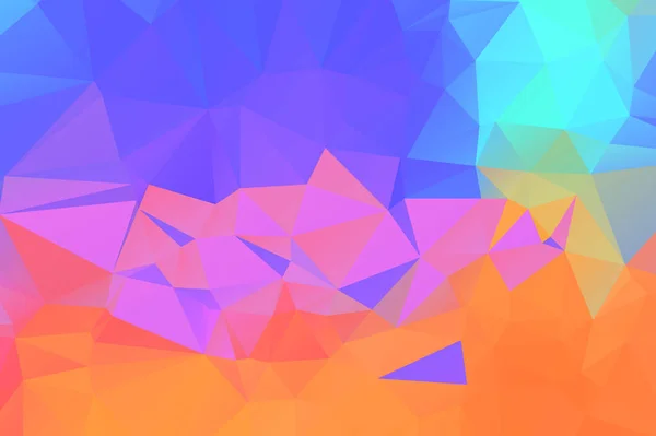 Résumé fond violet et bleu multicolore. Vecteur polygonal — Image vectorielle