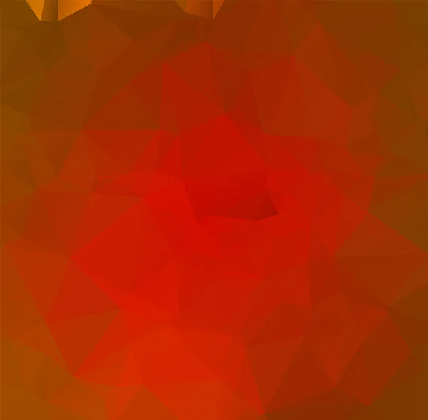 Fondo multicolor abstracto naranja y rojo. Vector poligonal — Vector de stock