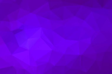 Soyut çok renkli mor ve mavi arka plan. Vektör Çokgen