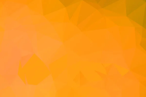 Абстрактный многоцветный оранжевый фон. Векторные многоугольные деси — стоковый вектор