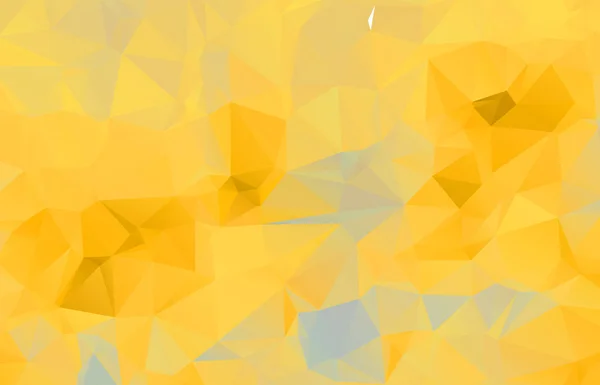 Fondo amarillo dorado multicolor abstracto. Vector poligonal d — Vector de stock