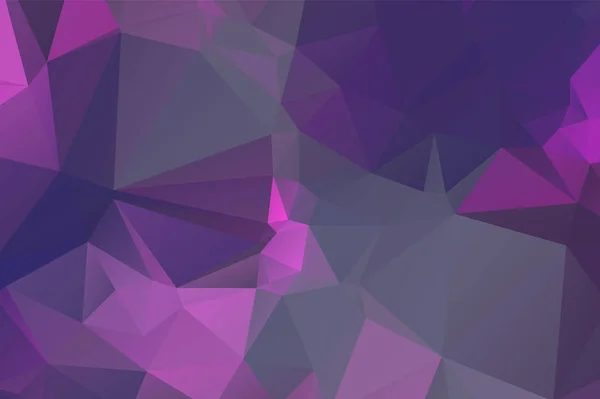 Licht lila Vektor Polygon abstrakten Hintergrund. polygonal mit gr — Stockvektor