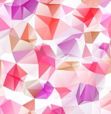 Açık pembe vektör modern geometrik soyut arka plan, Multic
