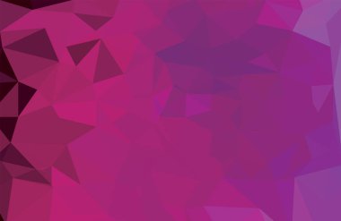 Soyut çok renkli mavi ve mor arka plan. Vektör Çokgen