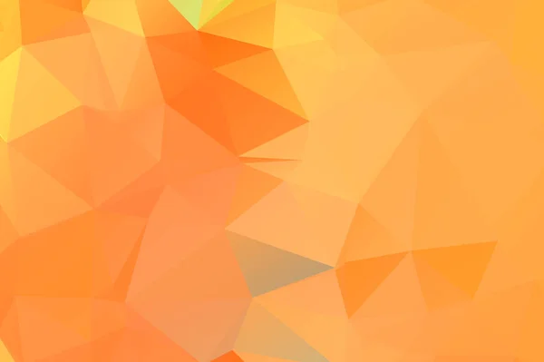 Abstrakte mehrfarbige orange Hintergrund Sohn. Vektor polygonal desi — Stockvektor