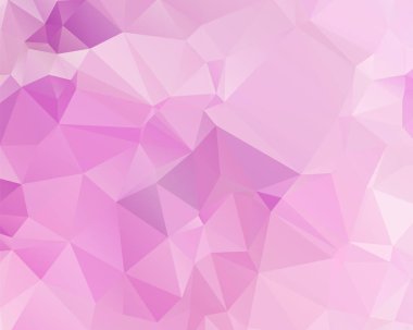 Açık pembe vektör modern geometrik soyut arka plan, Multic