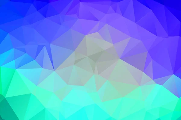 Fondo Arco Iris Multicolor Abstracto Todo Color Ilustrador Diseño Poligonal — Vector de stock