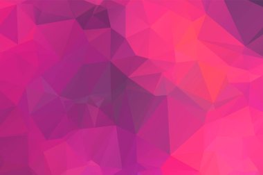Açık pembe vektör modern geometrik soyut arka plan, Multic