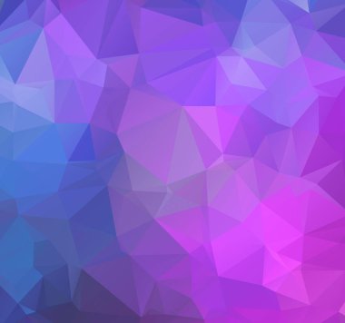 Açık mor vektör Çokgen soyut zemin. Gr ile Çokgen