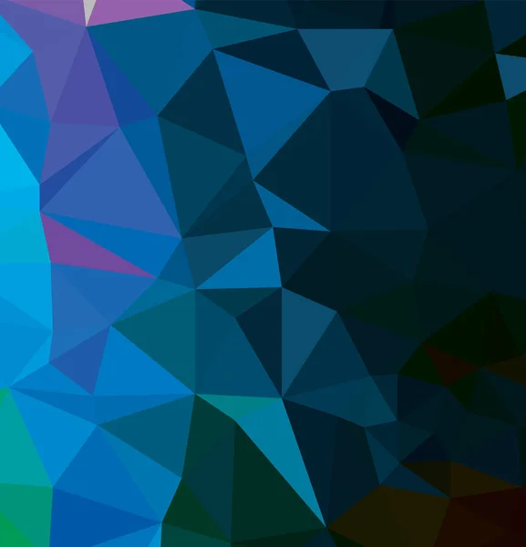 Abstraktní vícebarevná plná barva duhového pozadí. Vektorový polygo — Stockový vektor