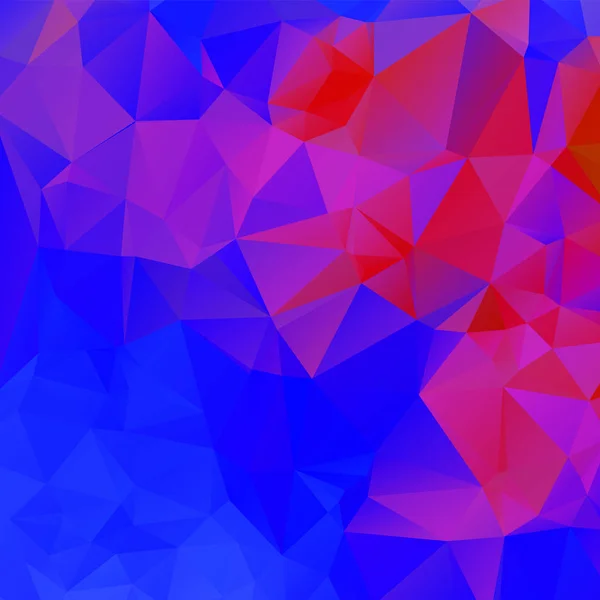 Abstrato fundo roxo e azul multicolorido. Vetor poligonal — Vetor de Stock