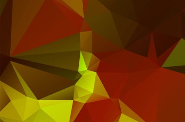 Copper Low Poly arka plan dekoratif vektör soyut 