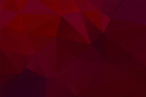 Fondo Geométrico Rojo Abstracto Para Diseño — Vector de stock