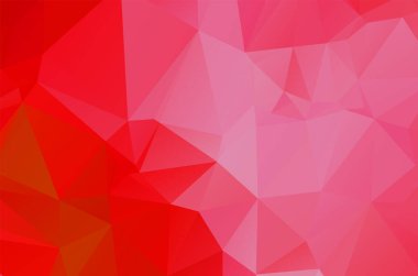 arka kırmızı geometrik plan tasarımı için