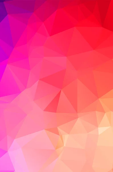 Üçgen biçiminde mor canlı vektör dokusu. Renkli çizimler 