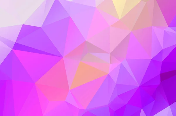 Violet Fond Abstrait Polygonal Vif — Image vectorielle