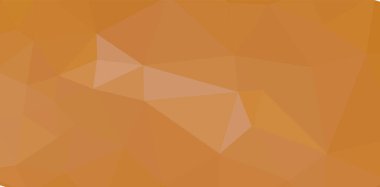 Turuncu desenli çokgen arka plan. Parlak renkli illüstrasyon 