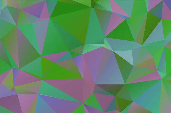 Lumière Design Géométrique Vert Vecteur Fond Géométrique Multicolore — Image vectorielle