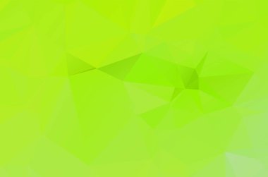 Açık yeşil geometrik tasarımlar. Vektör, çok renkli geometrik arkaplan