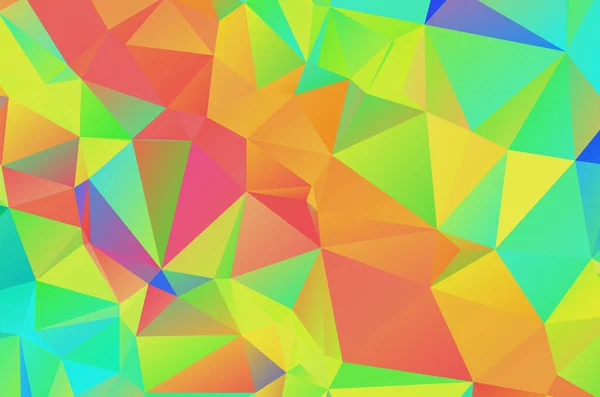 Lumière Design Géométrique Vert Vecteur Fond Géométrique Multicolore — Image vectorielle